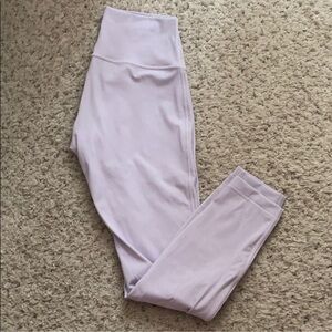 NWOT LULULEMON WUNDER UNDER 25” LUXTREME LEGGINGS - LAVENDER DEW